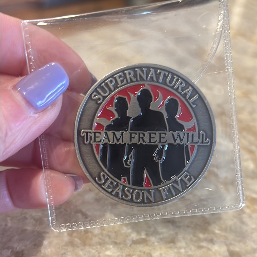 Supernatural Season Five Coin